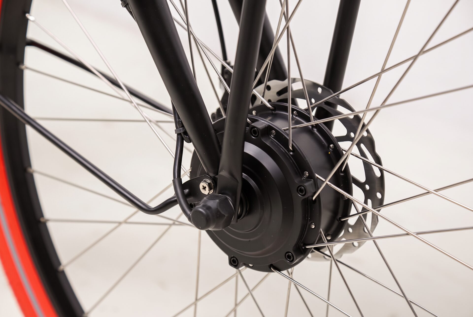 Amsterdam E-One V2 front wheel hub